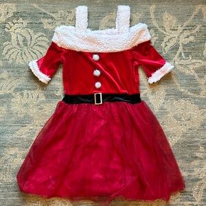 Santa Dress Girls Costume